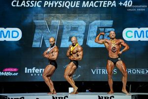 CLASSIC PHYSIQUE МАСТЕРА+40